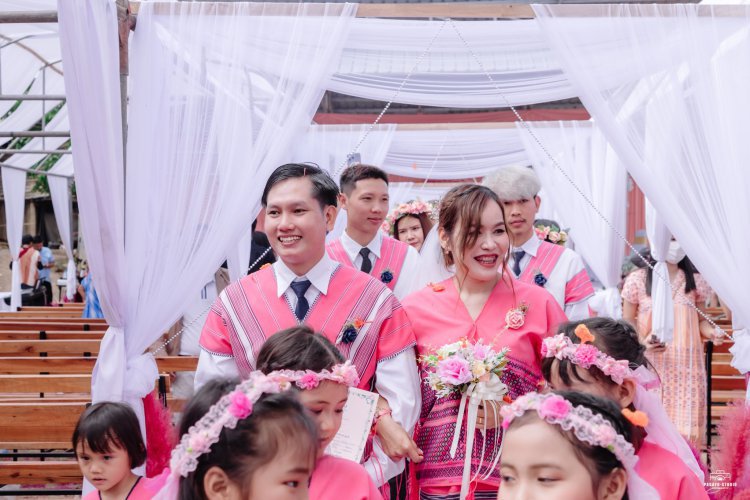งานแต่งคุณเบลล์-ดูดู-บ้านจกปิ ม.3 ต.พระธาตุ อ.แม่ระมาด จ.ตาก | ช่างภาพแม่ระมาด ปากาญอสตูดิโอ ภาพที่ 1