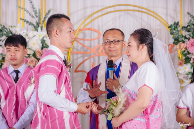 งานแต่งคุณออย-คุณบาส-คริสตจักรบ้านยะพอ