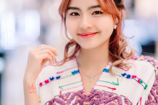 สาวกะเหรี่ยง Myat Kay Thi Aung  - Kleepo Fashion Show 2023