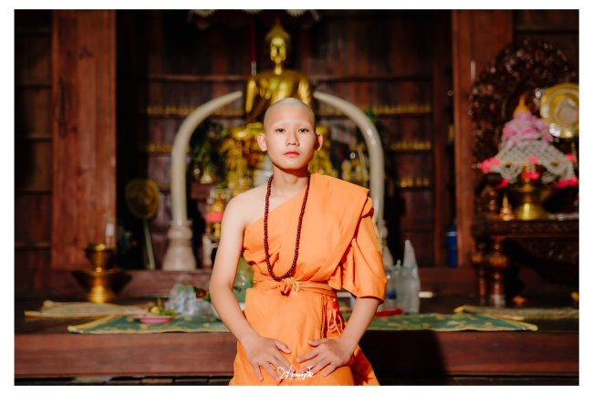 ถ่ายรูปงานบวช- วัดยะพอ