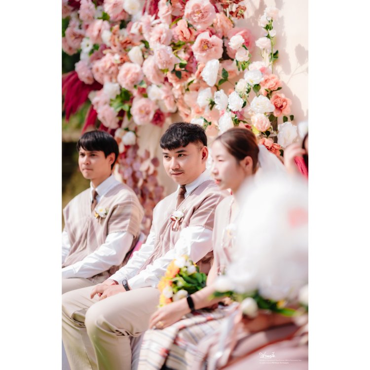 บรรยากาศงานแต่งแบบประเพณีกะเหรี่ยงที่อำเภอแม่ระมาด