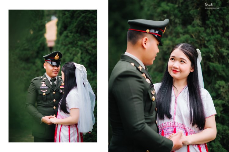 พรีเว็ดดิ้งสไตล์เรียบง่ายกลางธรรมชาติแม่สอด