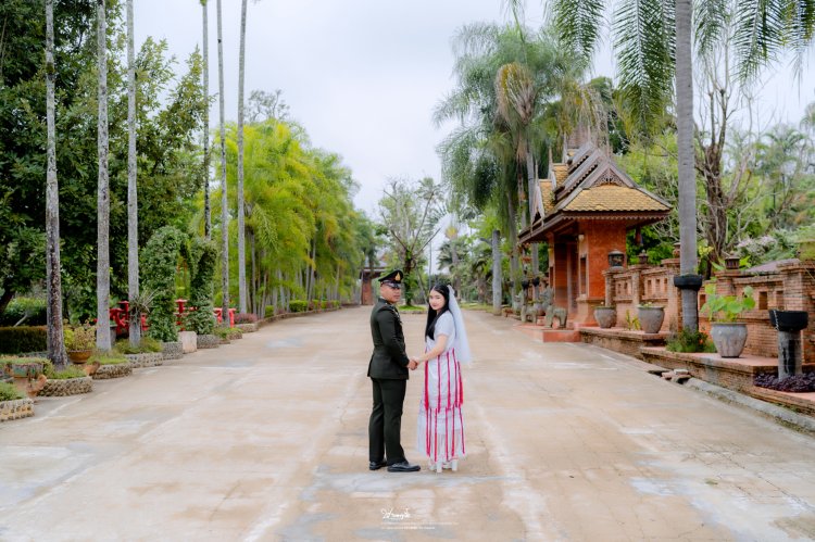 บรรยากาศอบอุ่นของคู่รักในพรีเว็ดดิ้งแม่สอด