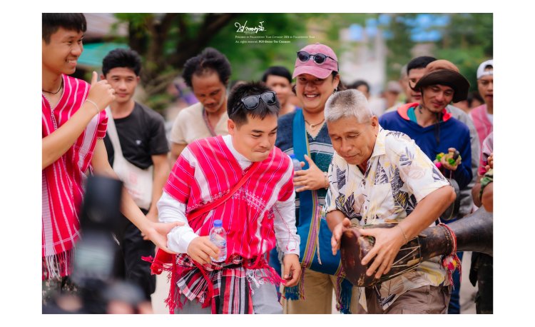 ถ่ายภาพพิธีแต่งงาน ต้อนรับเจ้าบ่าวด้วยการเต้น ตีกลองยาว